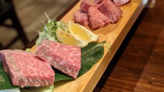 Gw前夜祭で焼肉 いその商店 へ 贅沢なデザートも堪能 美味しいもの店の新規開拓になったか ことりんこ はねるんブログ